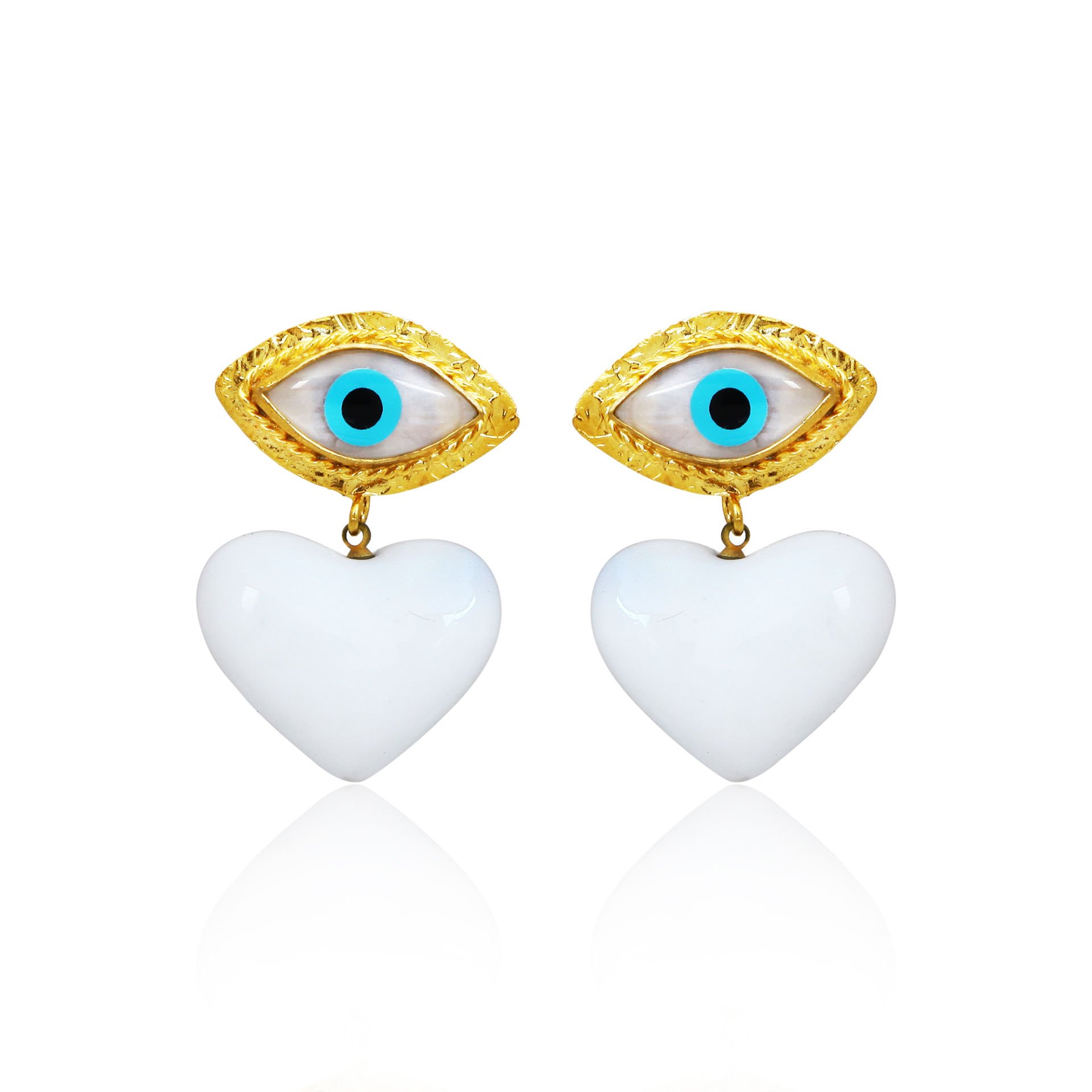 WHITE HEART EYE