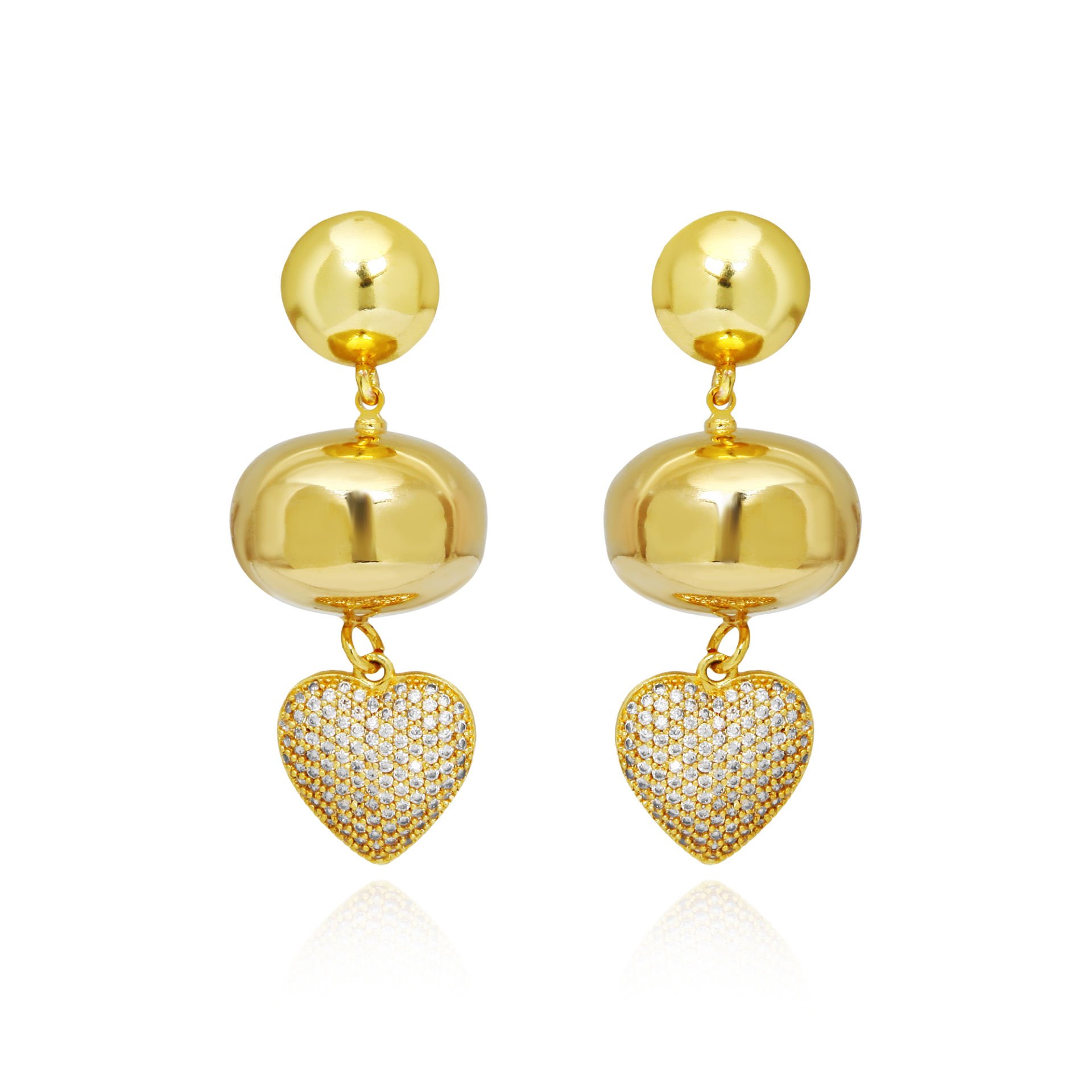 GOLDEN BALL HEART