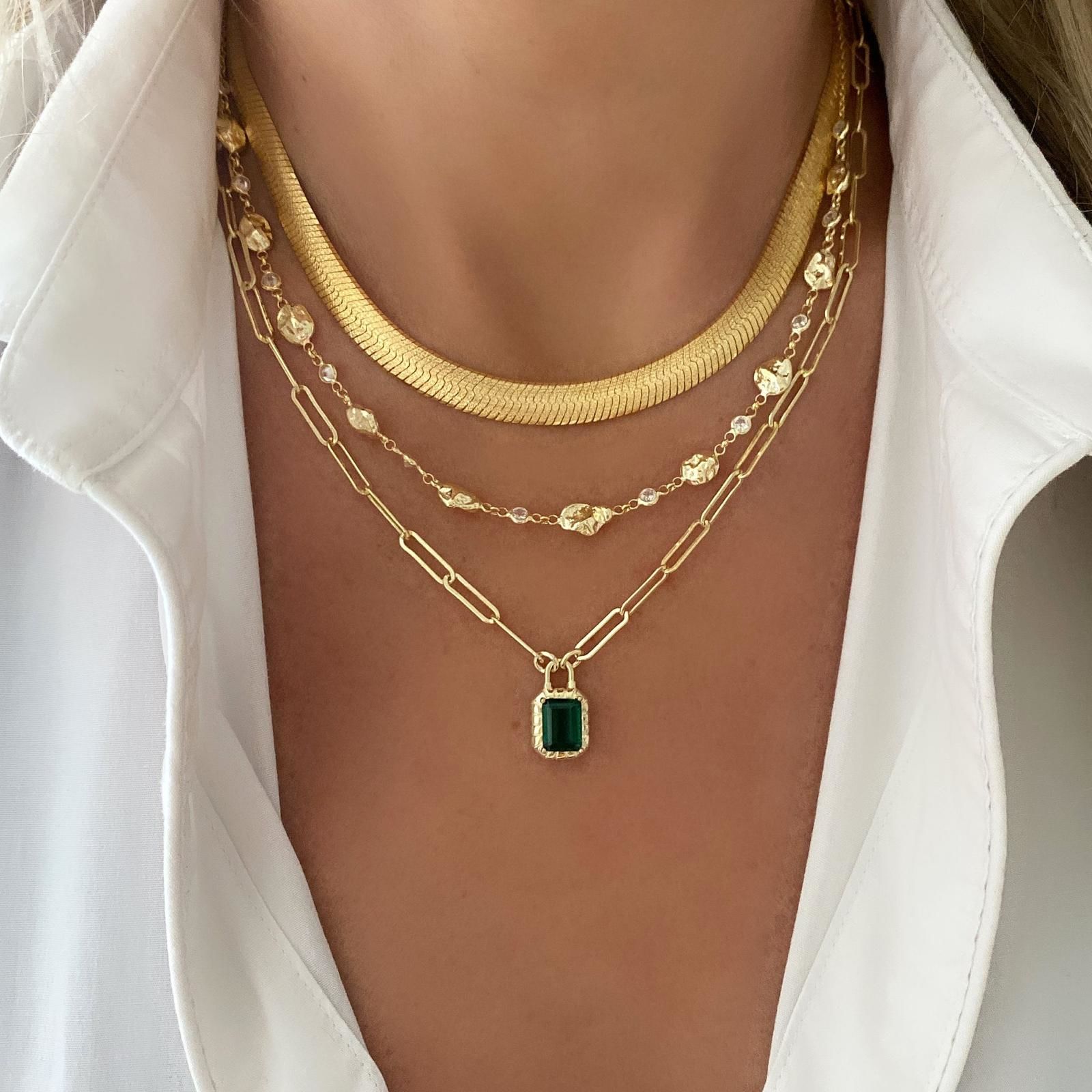 FLAT NECKLACE (40 cm)